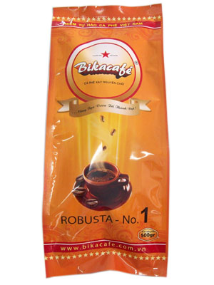 Cà phê ROBUSTA bao vàng loại 1 500gr